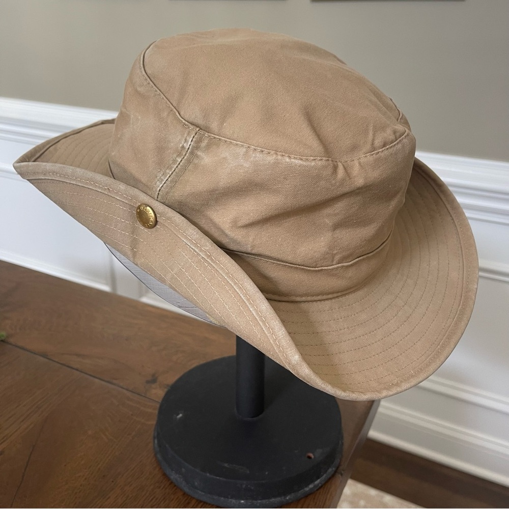 Vintage L.L. Bean Canvas Ultimate Outdoor Hat - Khaki /Size XL